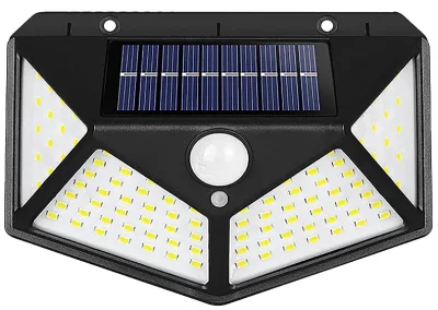 Lampa solara de perete ULTRA 100 LEDuri BK-100