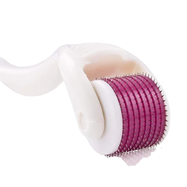 Rola masaj facial MESOROLLER 540ace 1mm  Alb
