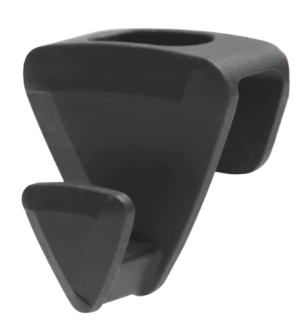 Set 12 carlige pentru umerase negru