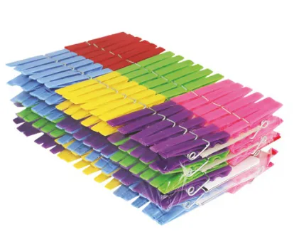 Set 144 Clesti din plastic pentru rufe cu clips BMX