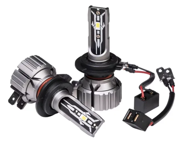 Set 2 Becuri LED auto E2 H1 100W 15000 lumeni