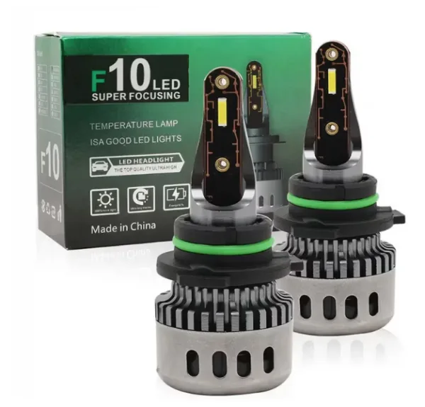 Set 2 becuri LED auto H1 F10 SuperLED 120W 9000Lm