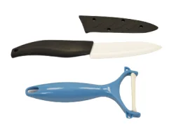 Set cutit din ceramica+decojitor pentru legume