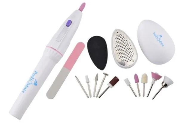 Set Manichiura / Pedichiura Pedi Mate 18 Accesorii