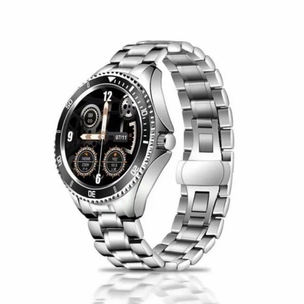 Smartwatch STAR Z69 Negru, Bratara metal, TFT 1.28  , Bluetooth v5.1, Ritm cardiac,  Presiune sanguina, Monitorizare menstruatie, IP65, 350mAh
