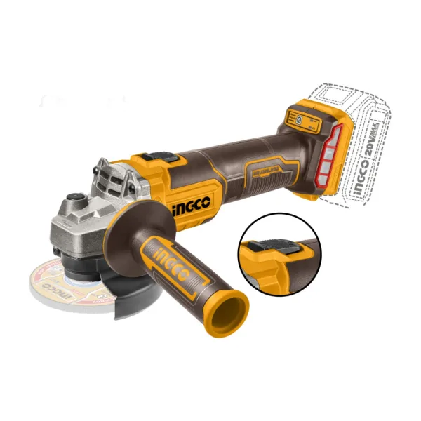 Flex Polizor unghiular 125mm motor Brushless fara acumulator Ingco CAGLI201258