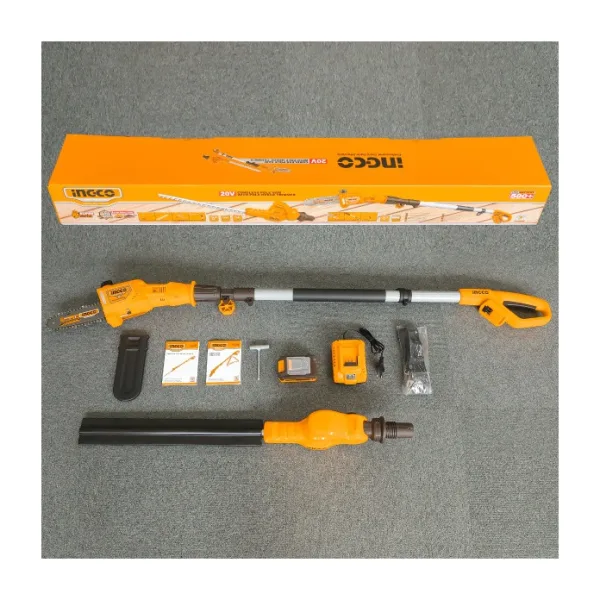 Drujba Fierastrau de Pomi + gard viu pe acumulator 20V 2.4m cu 2 Functii Ingco CPTS201681