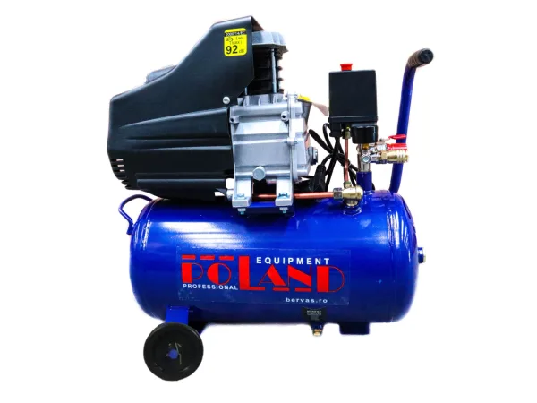 Compresor de Aer 25L, 1500W, 120L/min, 8bar/115psi, Poland PROFESSIONAL