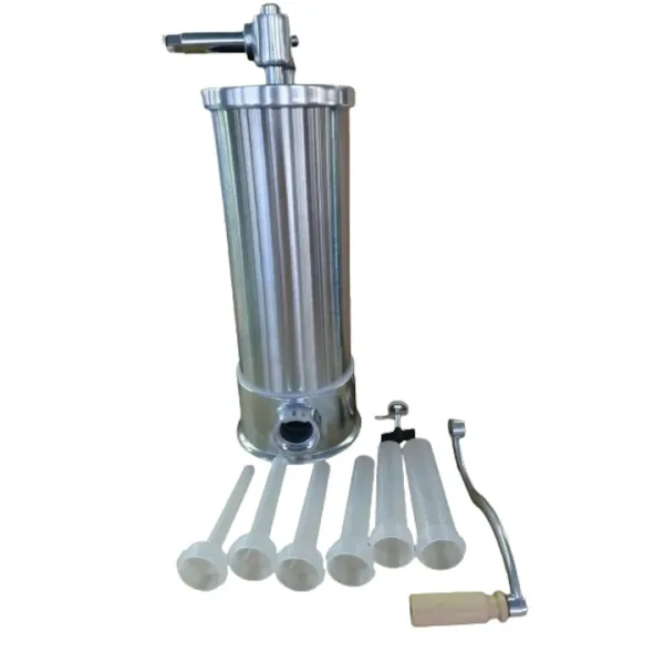Masina carnati verticala profesionala 6kg, inox, cu 6 palnii, sistem Airstop, CAMPION CMP1170