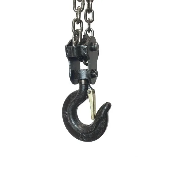 Macara manuala cu lant 1 tona, lungime lant 3m, sistem siguranta, Craft-Tec MX549 - MX549
