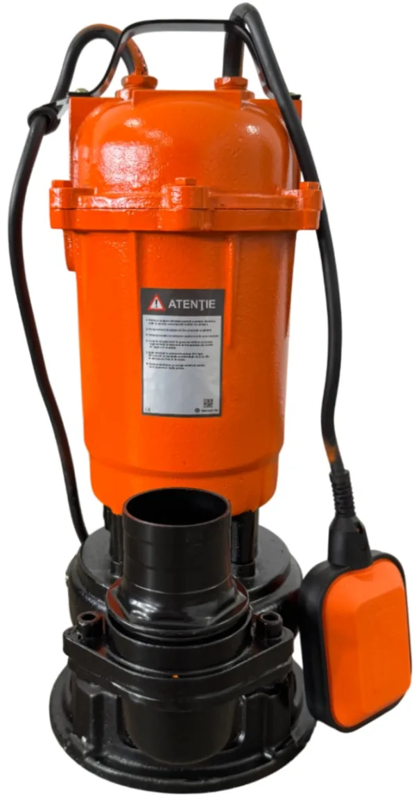 Pompa apa murdara 1100W profesionala submersibila fonta cu tocator si plutitor GW GW7367,