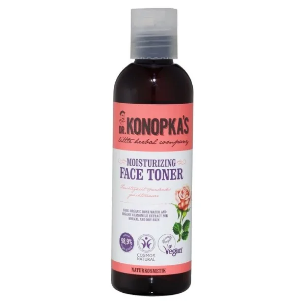 Lotiune tonica hidratanta pentru fata, 200 ml, Dr. Konopkas