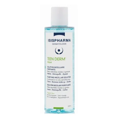 Solutie micelara purifianta Teen Derm Aqua, 250 ml, IsisPharma