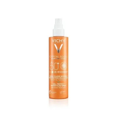 VICHY CAPITAL SOLEIL Cell Protect Spray fluid invizibil SPF50+, 200ml