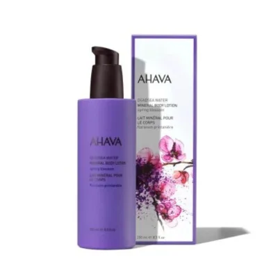 Lotiune de corp pe baza de minerale Spring Blossom Deadsea Water, 250 ml, Ahava