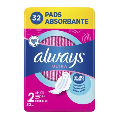 Absorbante Ultra Super, 32 bucati, Always