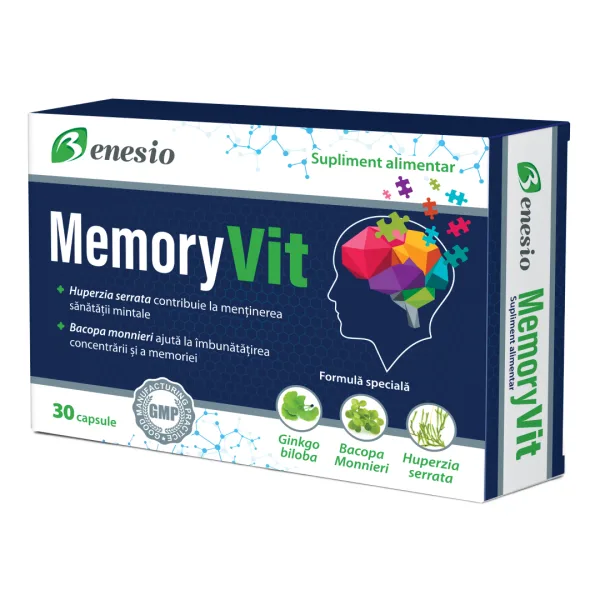MemoryVit, 30 capsule, Benesio