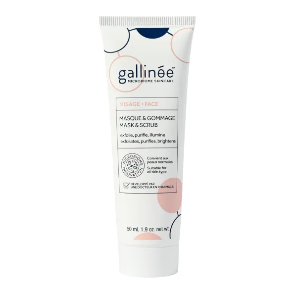 Masca exfolianta pentru fata Universal, 50 ml, Gallinee