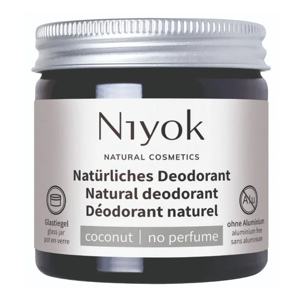 Deodorant crema fara parfum, 40ml, Niyok