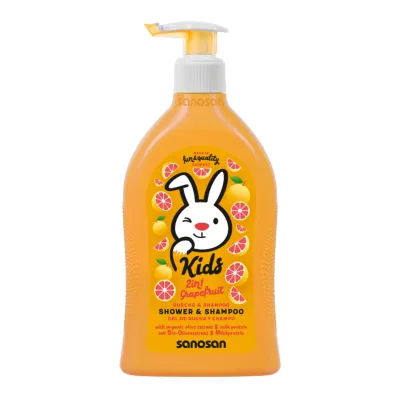 Gel de dus si sampon 2in1, 400 ml, Sanosan